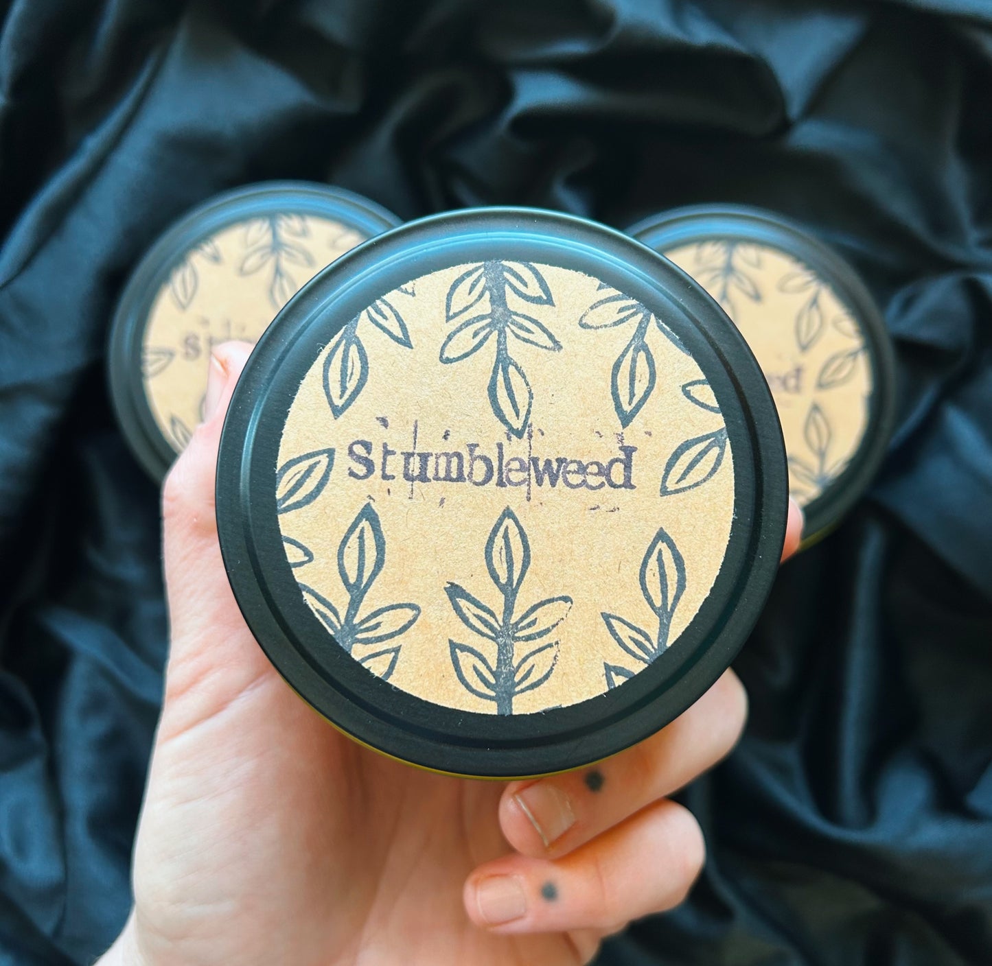 Plum Noir Soy Wax Candle