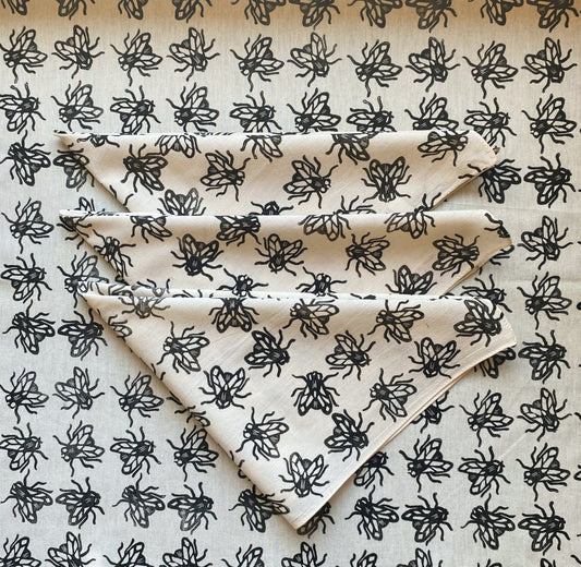 The Fly Block Printed Bandana