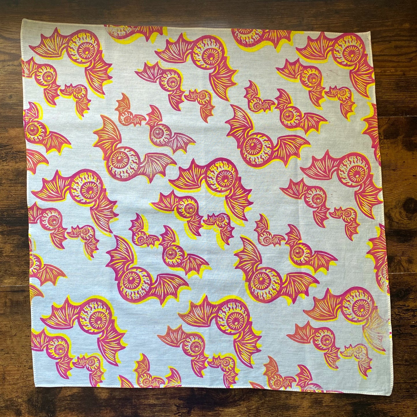Night Watcher Block Printed Bandana