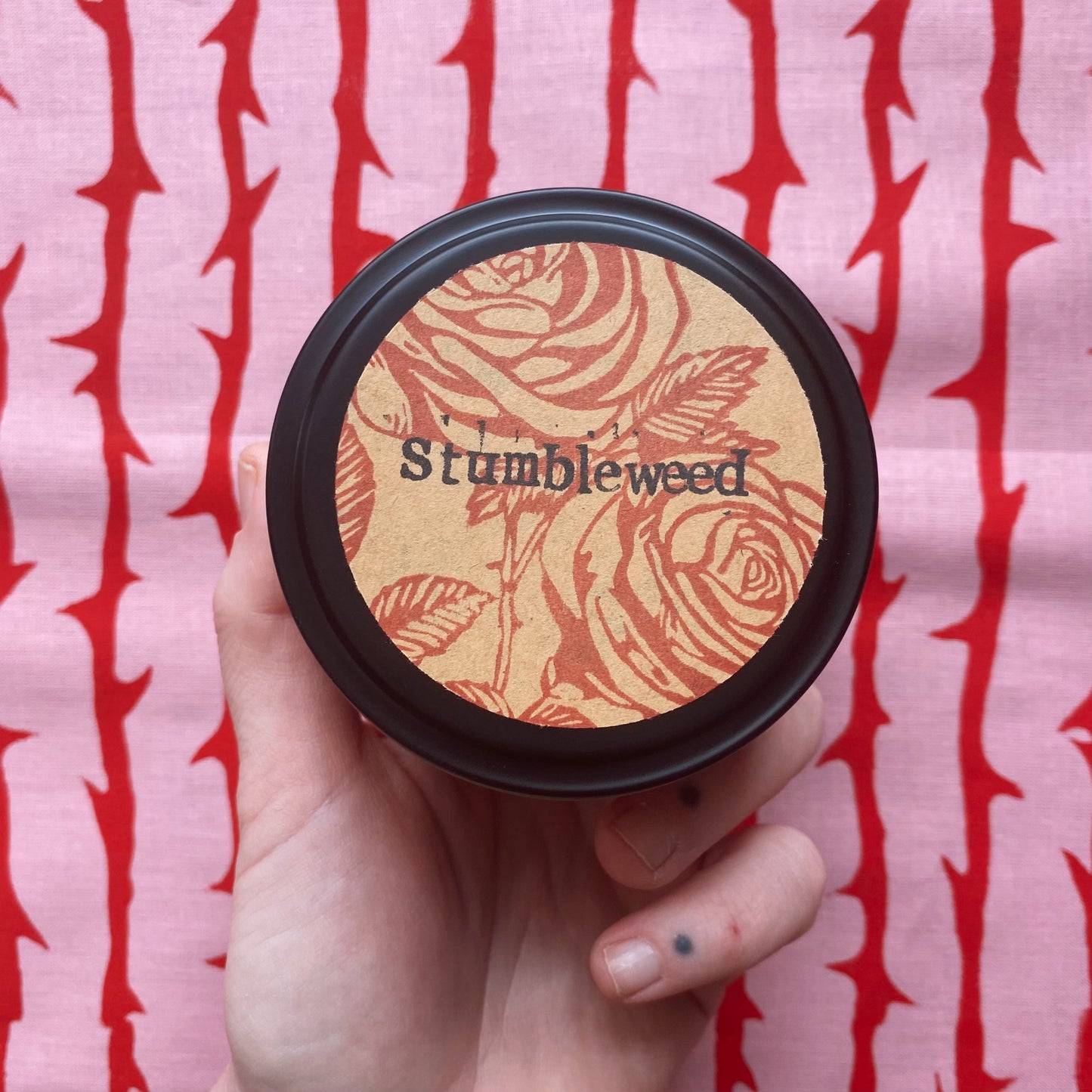 Rose Petal Latte Soy Wax Candle