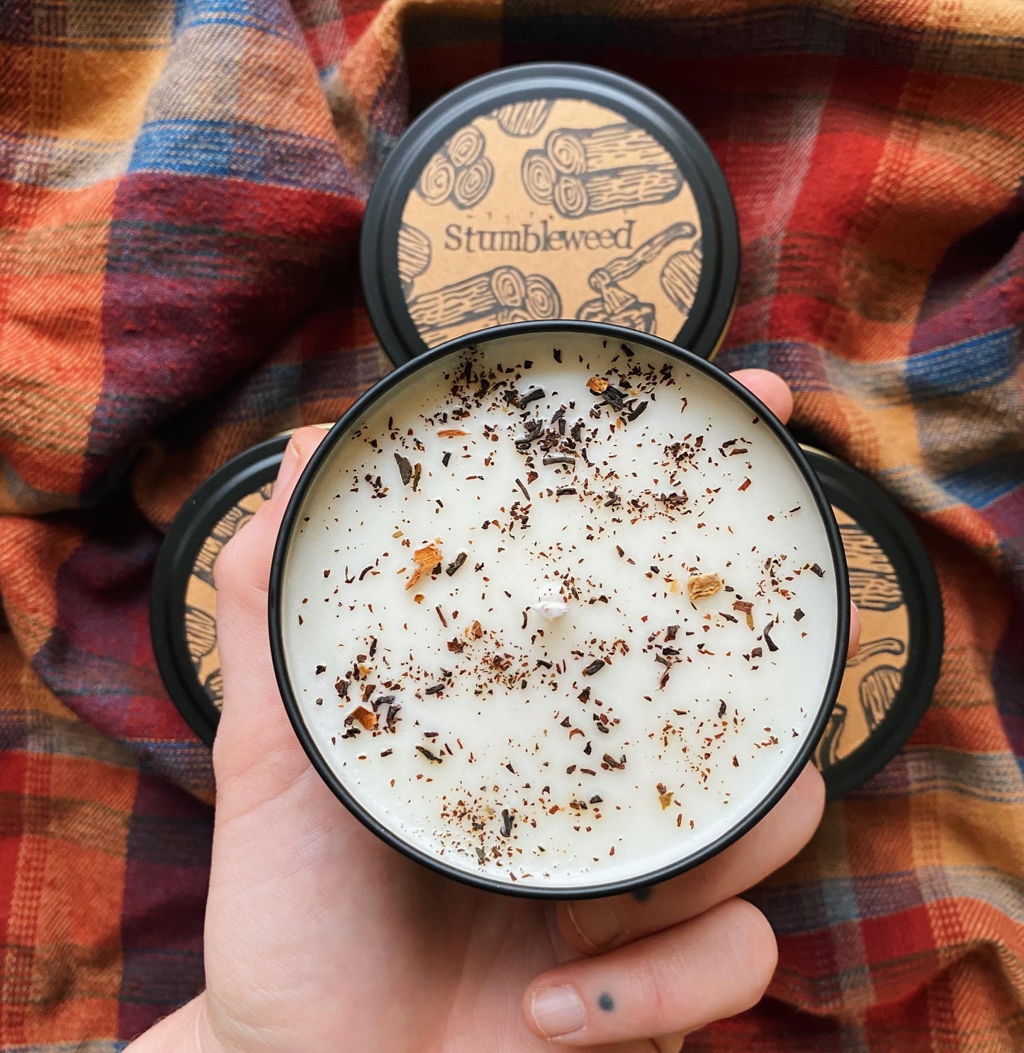 Woodpile Soy Wax Candle