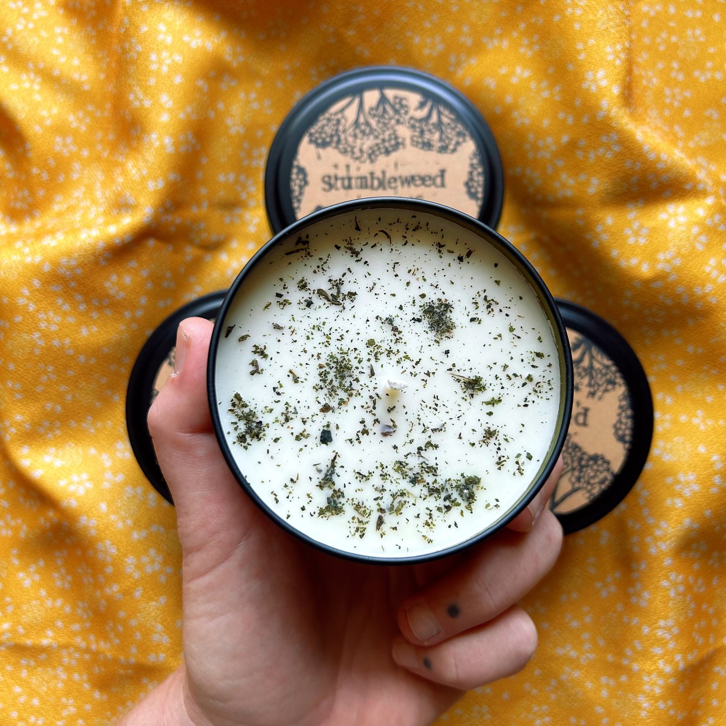 Yarrow & Green Fig Soy Wax Candle