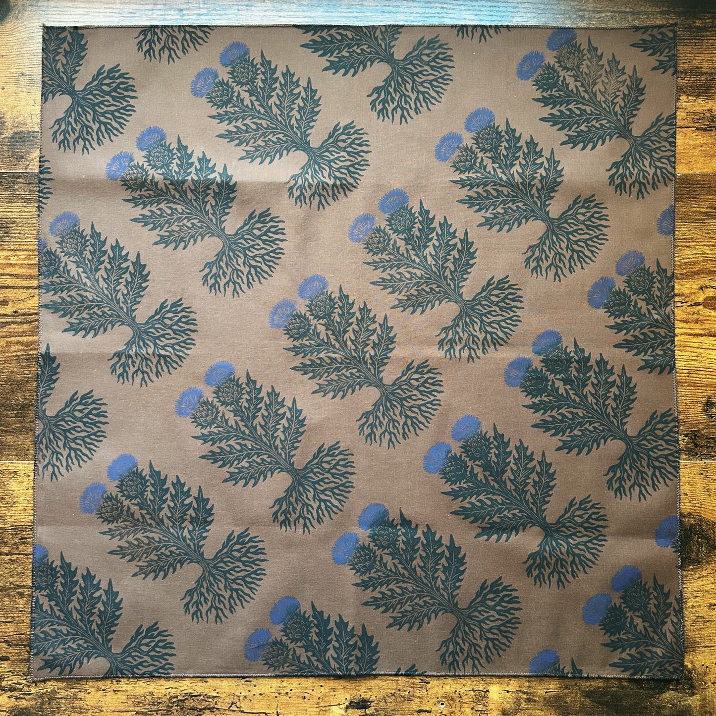 Thistle Thistle Block Printed Bandana
