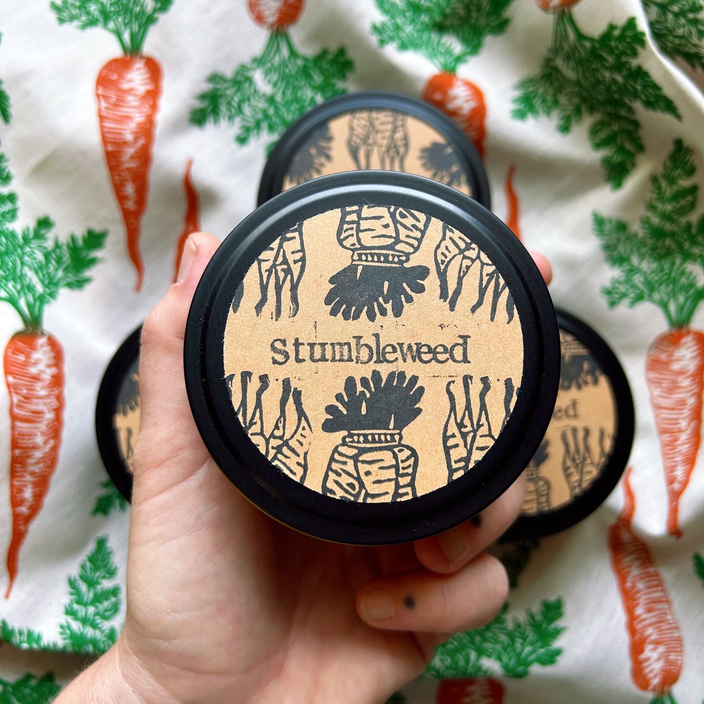 Carrot Patch Soy Wax Candle