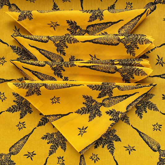 Carrot Magic Block Printed Bandana