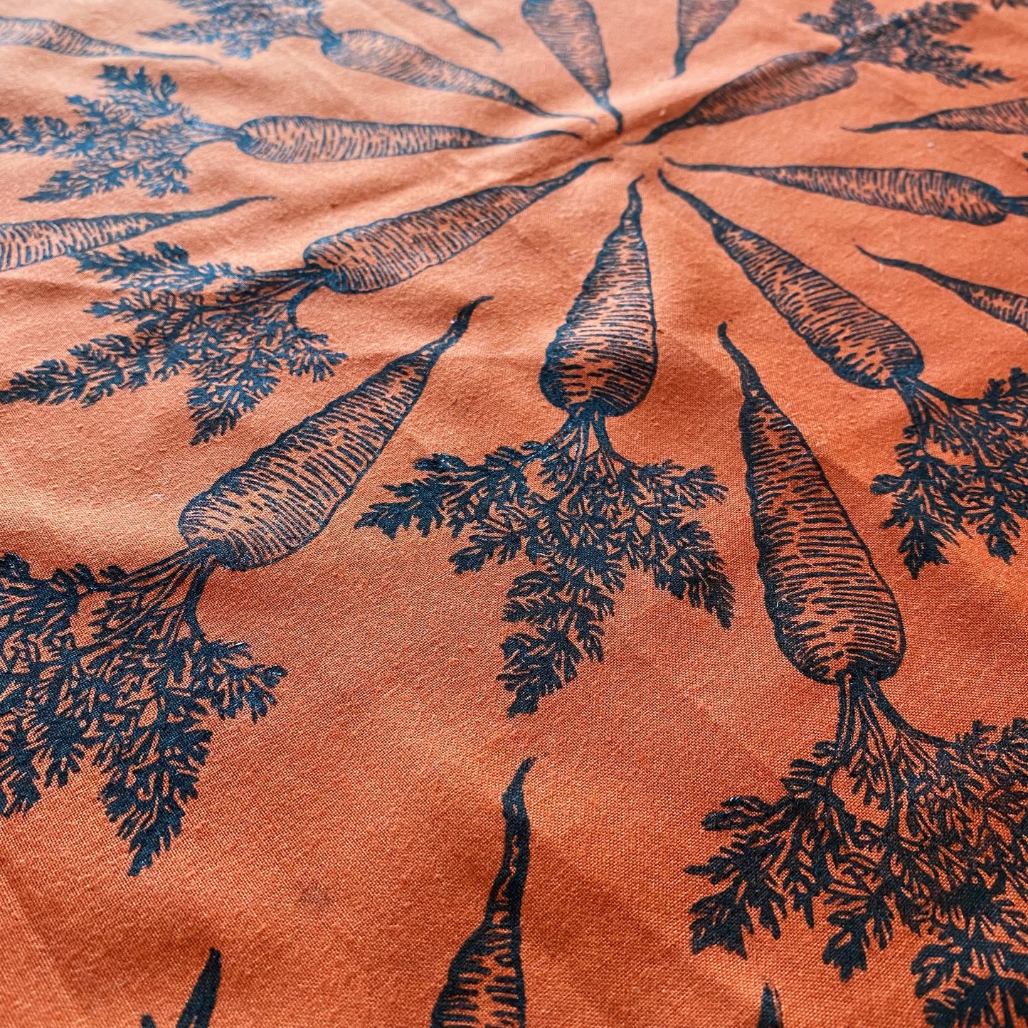 Carrot Magic Block Printed Bandana