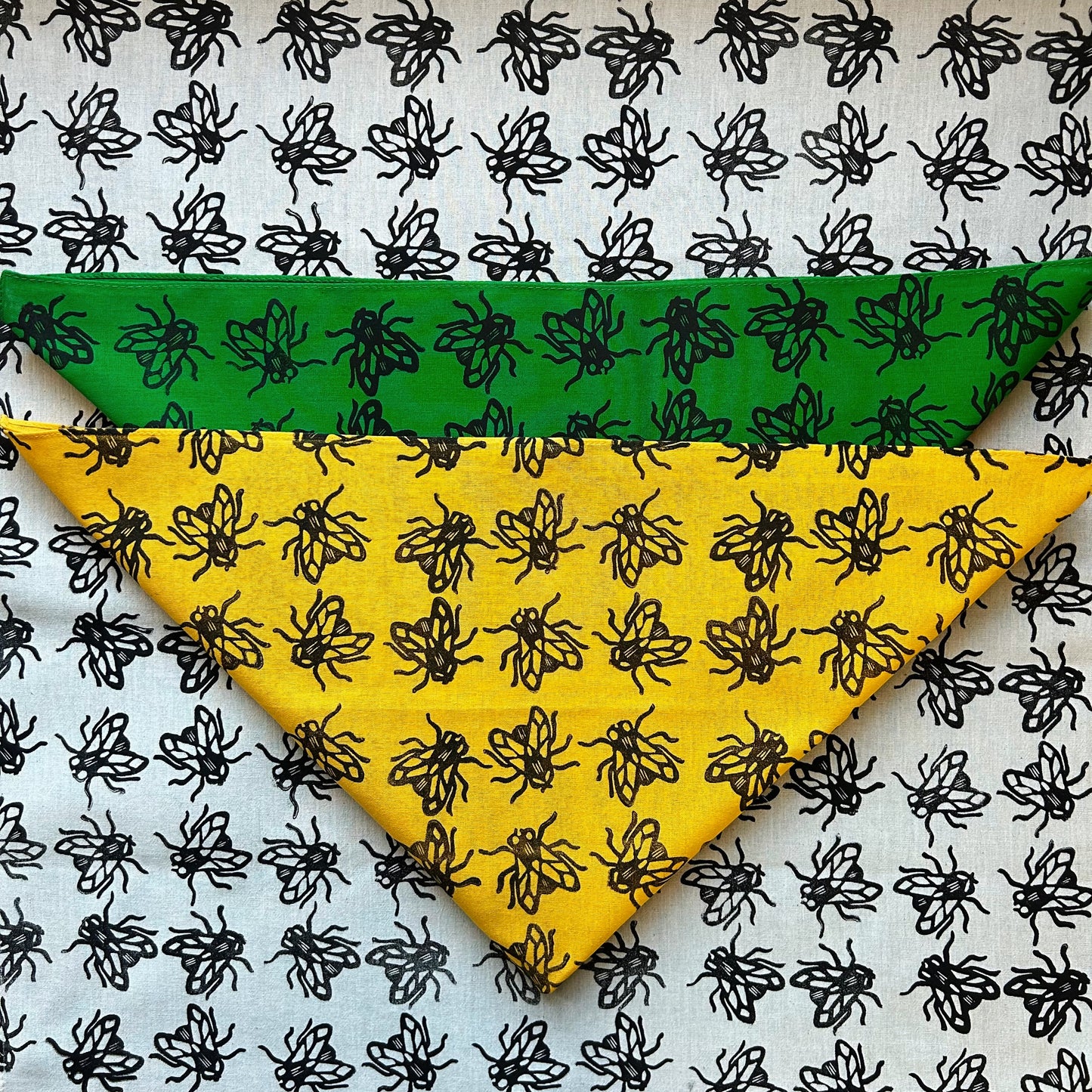 The Fly Block Printed Bandana