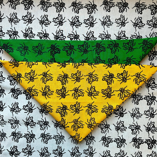 The Fly Block Printed Bandana