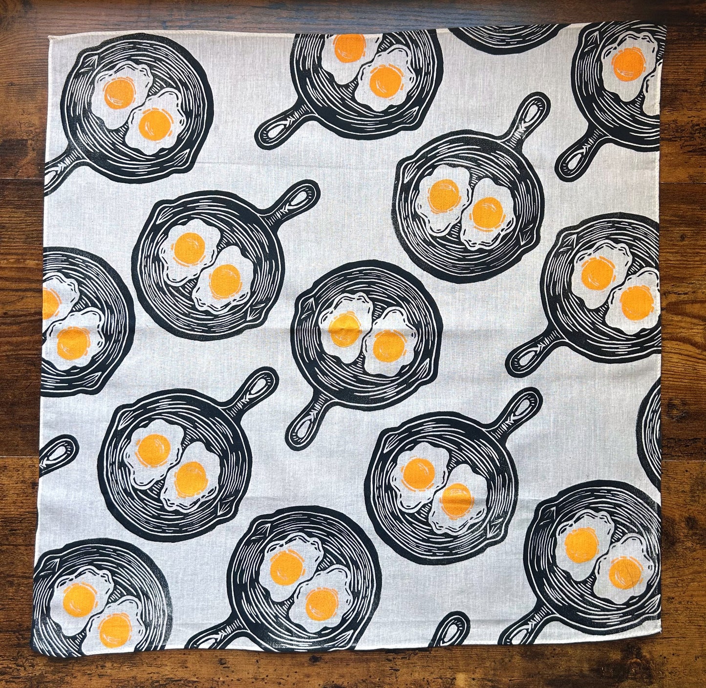 Sunny Side Up Block Printed Bandana