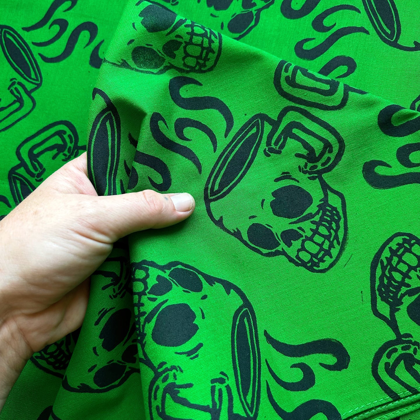 Bitter Brew Block Printed Bandana