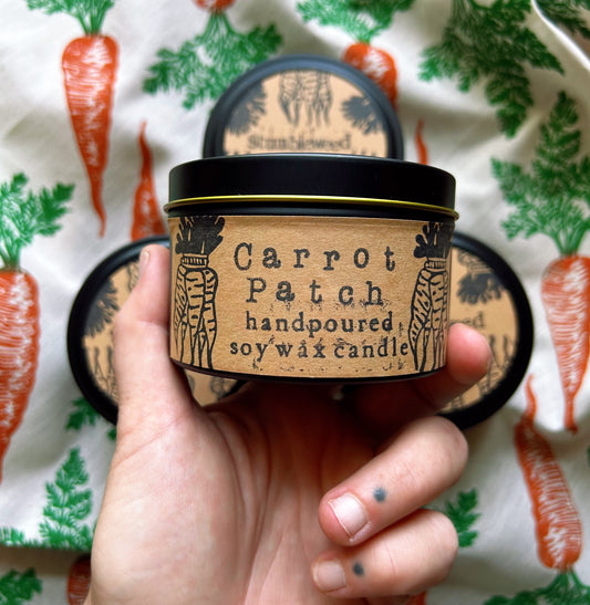 Carrot Patch Soy Wax Candle