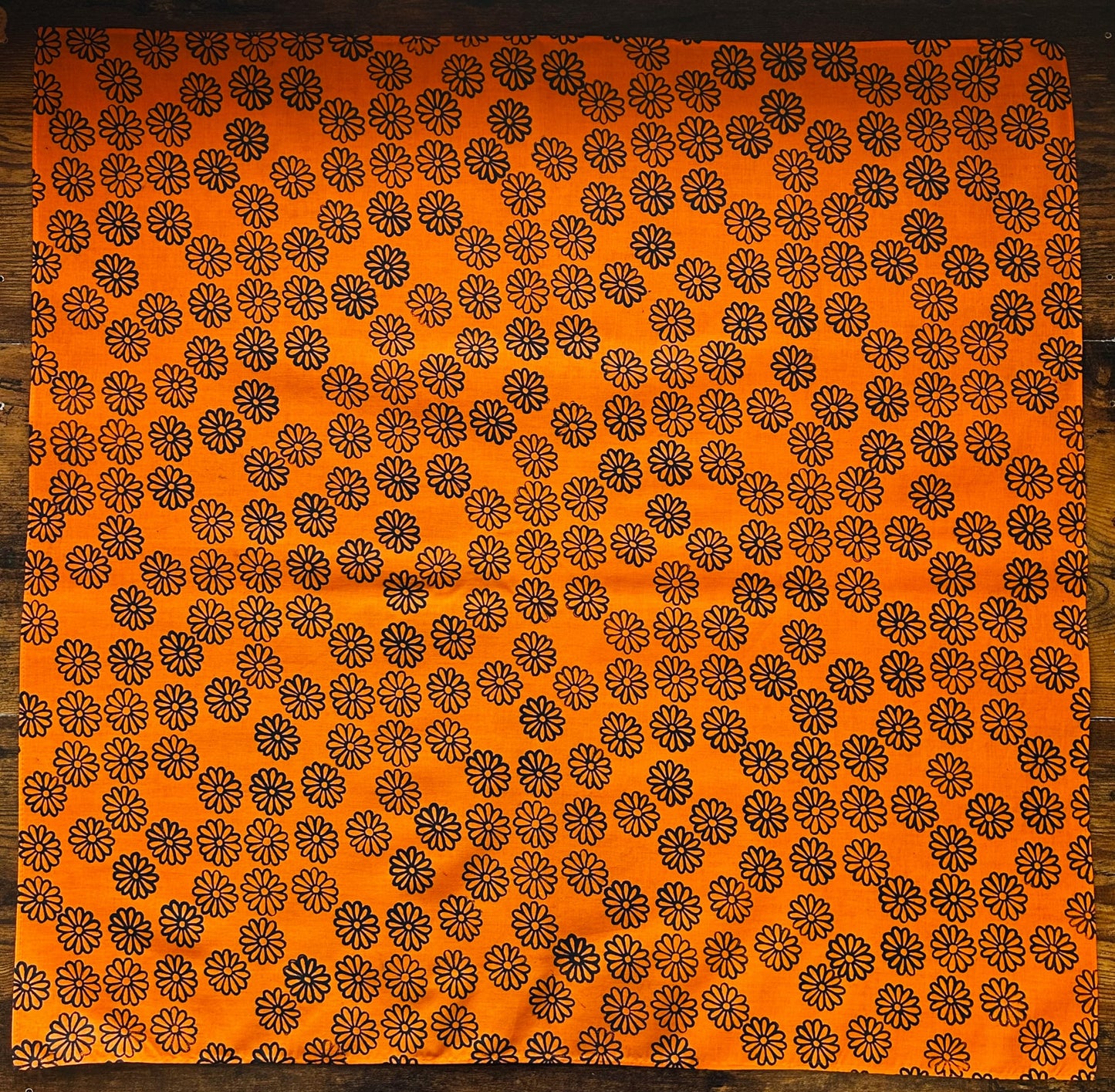 Flower Power Block Printed Bandana