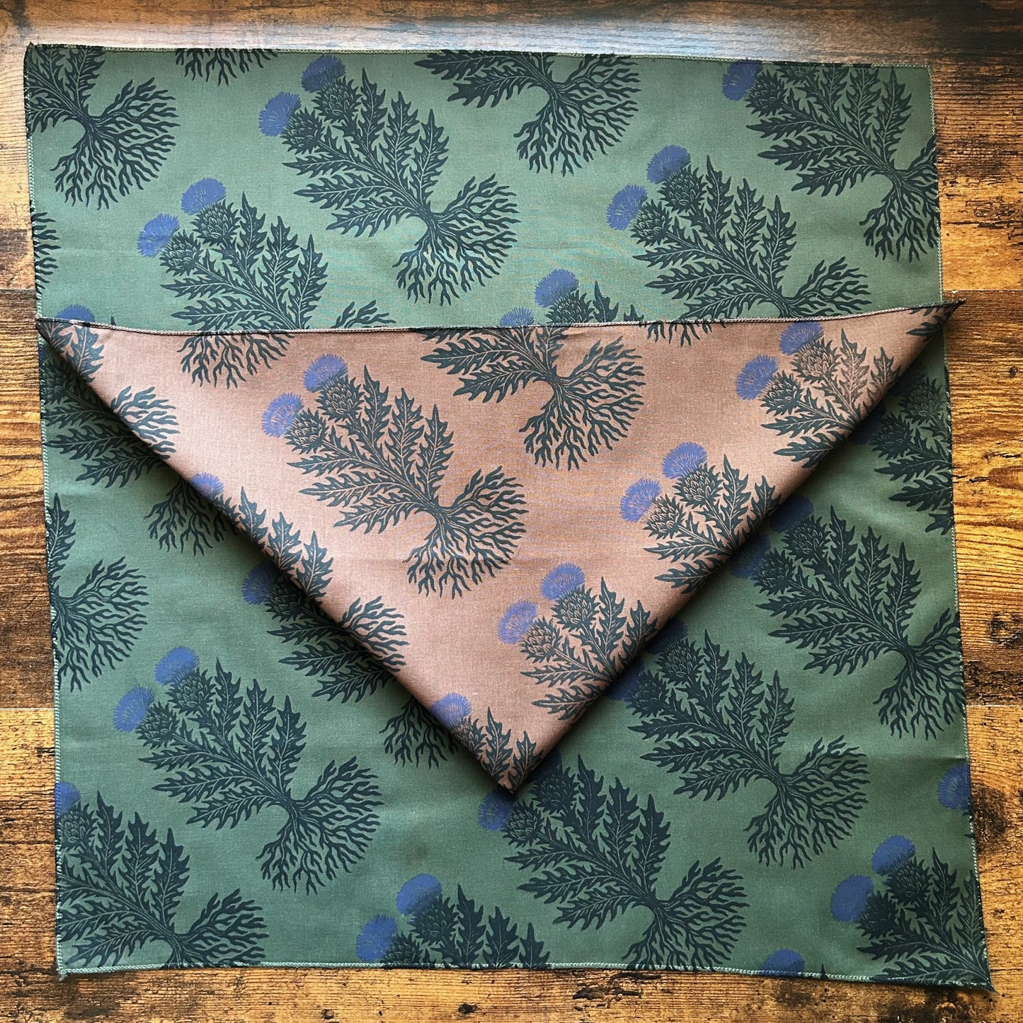 Thistle Thistle Block Printed Bandana