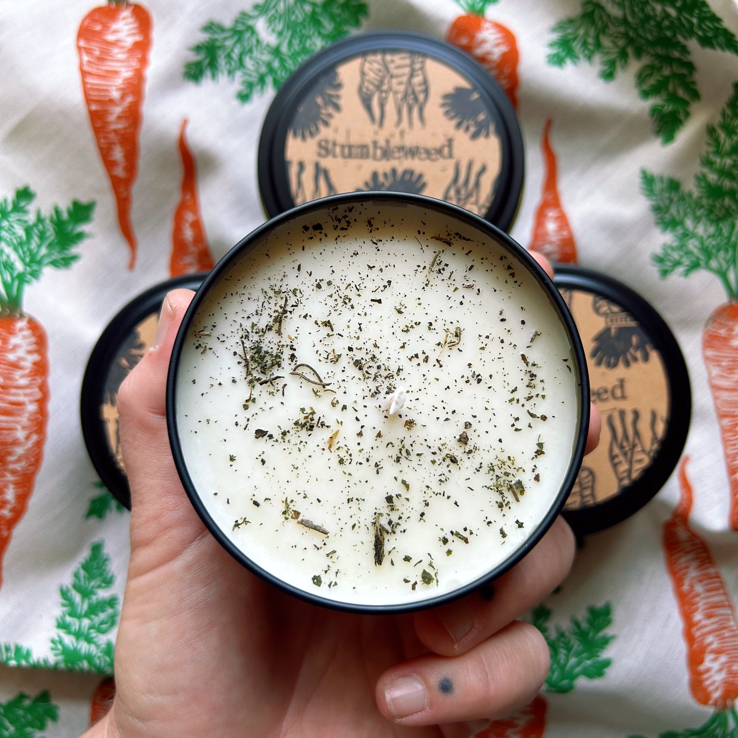 Carrot Patch Soy Wax Candle