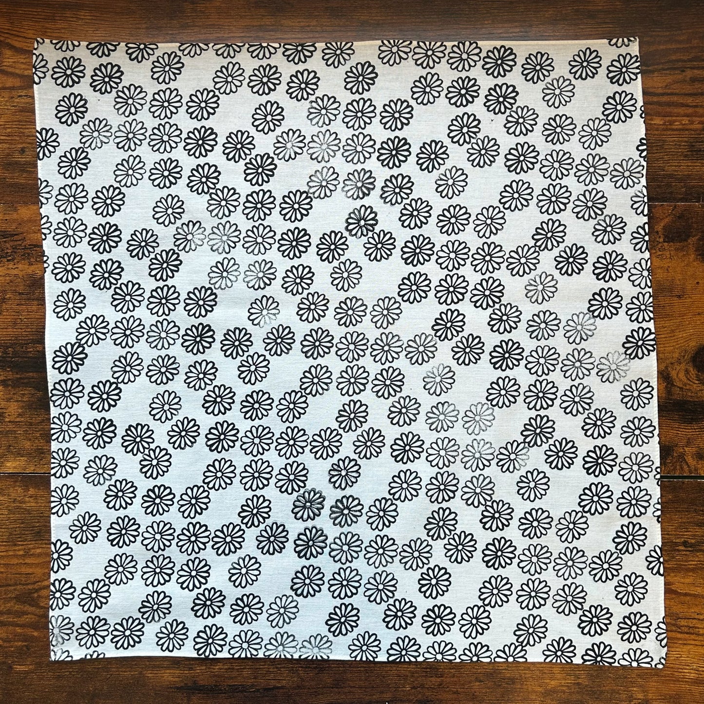 Flower Power Block Printed Bandana