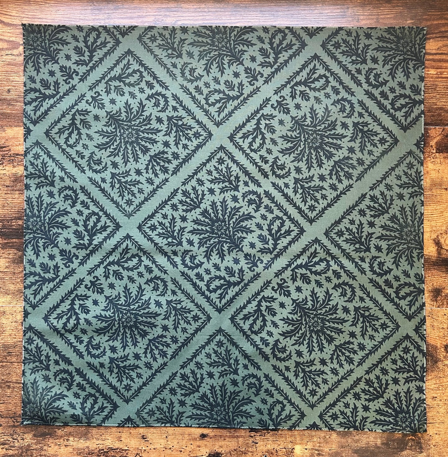The Thistle Garden Block Printed Bandana