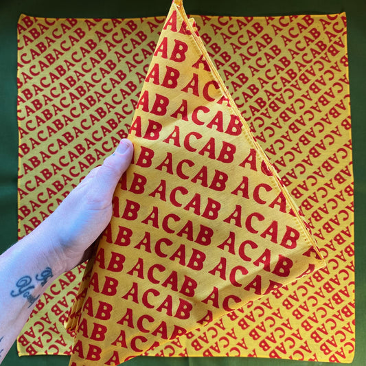 ACAB Block Printed Bandana