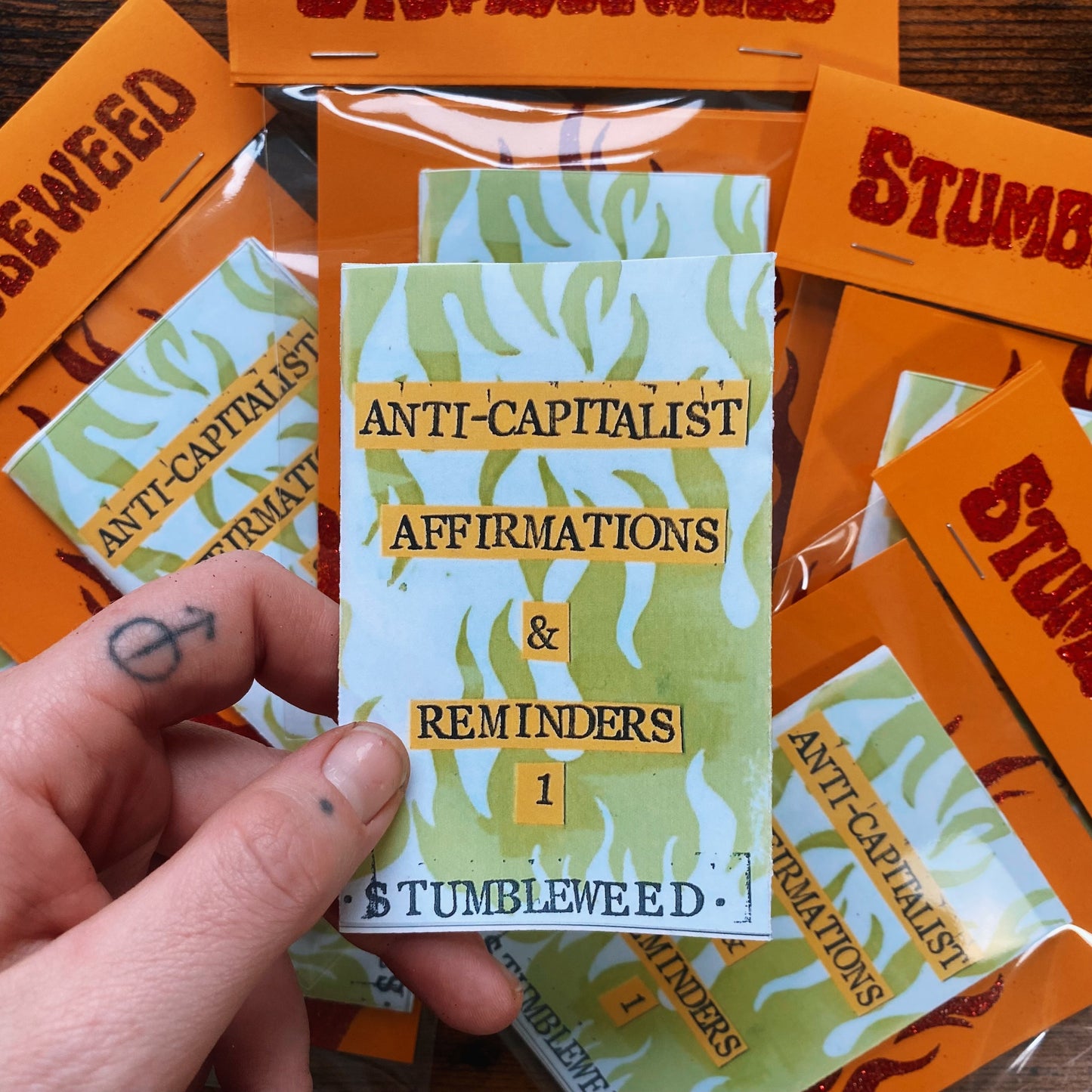 Anti-Capitalist Affirmations 1 Mini Zine Bundle