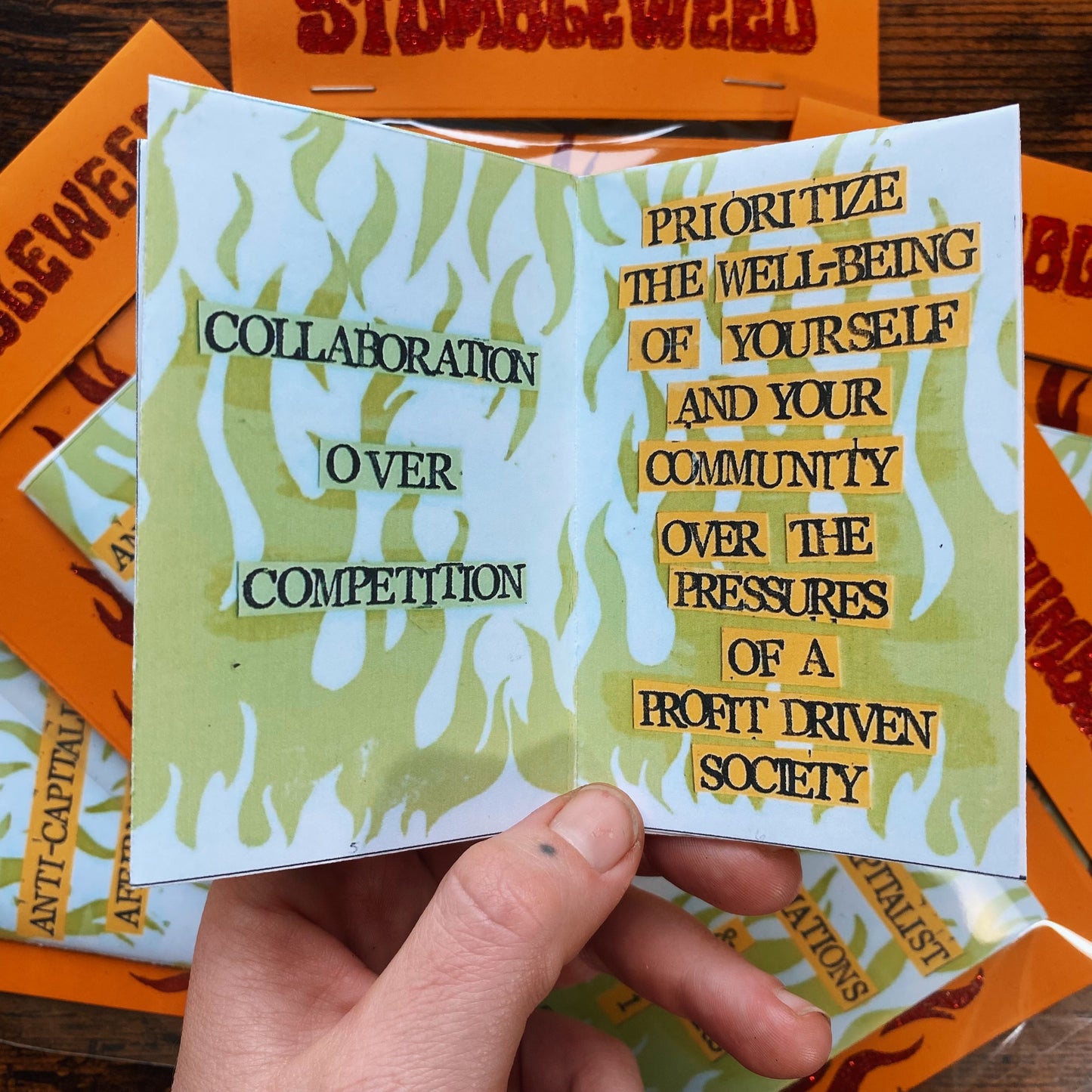 Anti-Capitalist Affirmations 1 Mini Zine Bundle