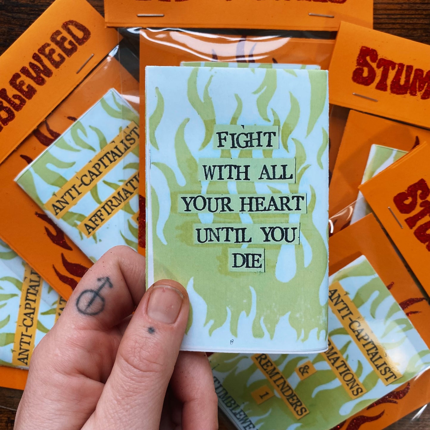 Anti-Capitalist Affirmations 1 Mini Zine Bundle