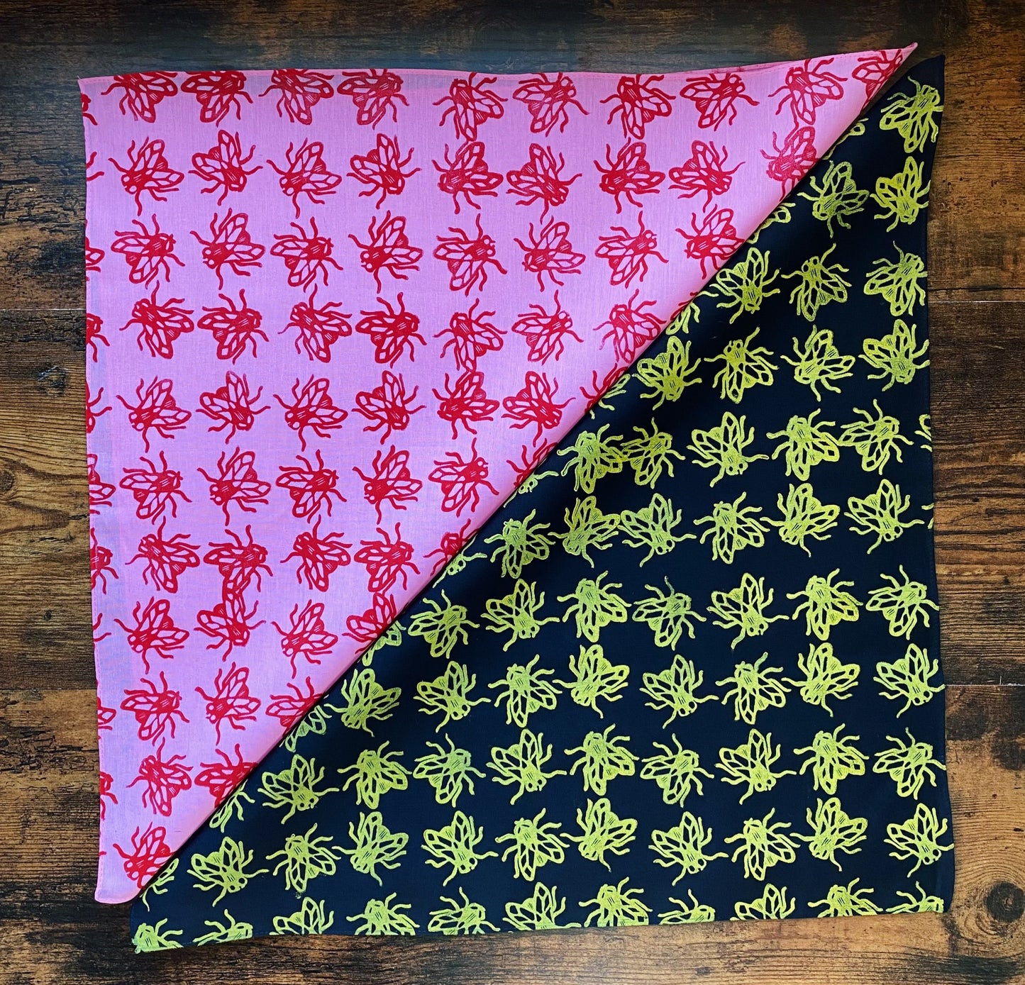 The Fly Block Printed Bandana