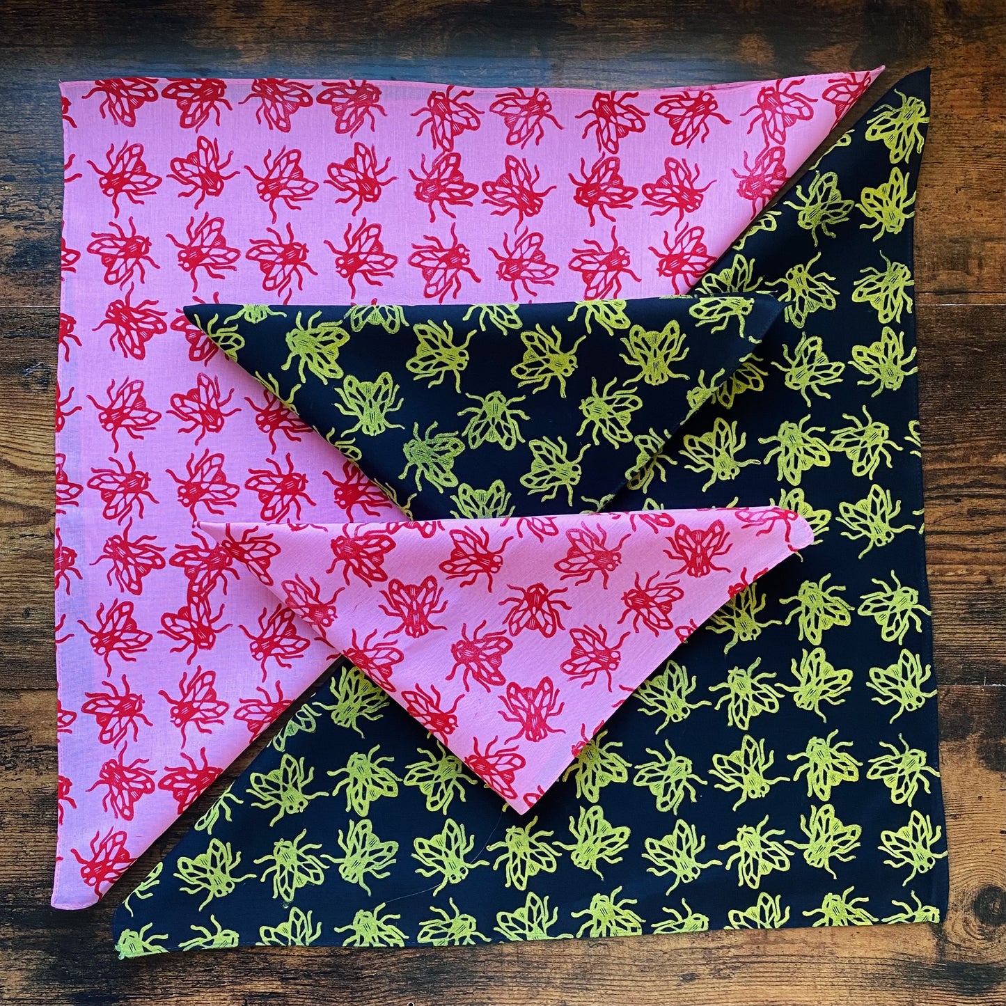 The Fly Block Printed Bandana