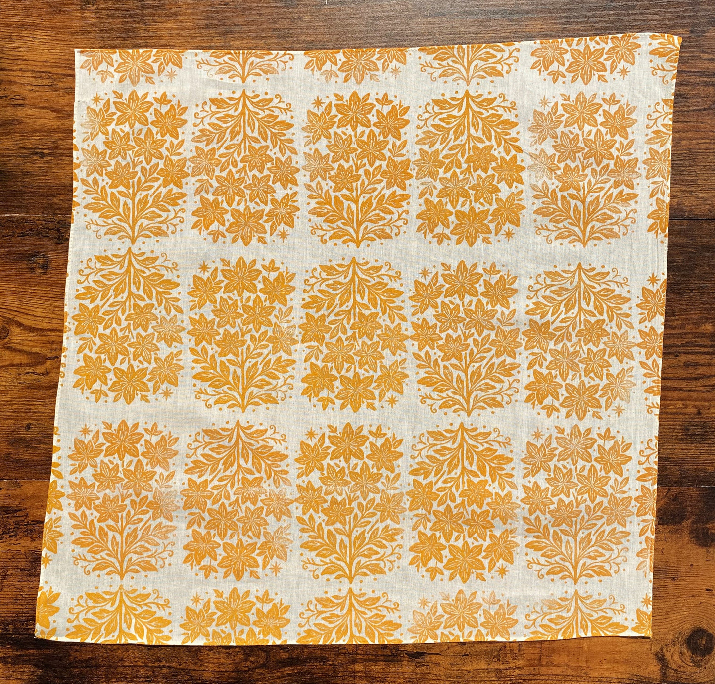 St.John’s Wort Magic Block Printed Bandana