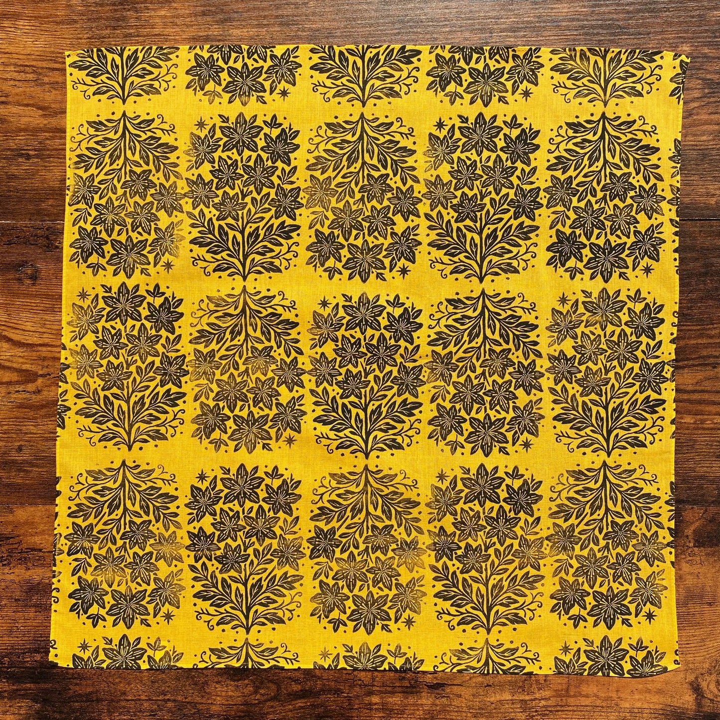 St.John’s Wort Magic Block Printed Bandana